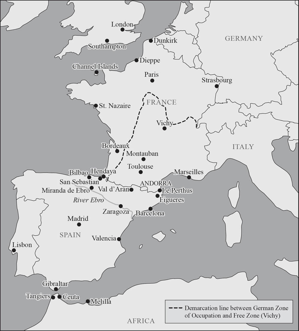 Spain and France 1940 Thomas Bohm Borderlands Thomas Bohm Val - photo 2