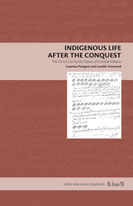 Caterina Pizzigoni - Indigenous Life After the Conquest: The De la Cruz Family Papers of Colonial Mexico