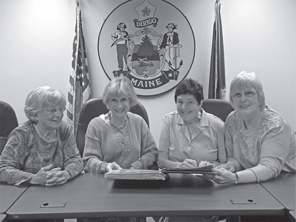 Susan Henderson Myra Broadway Ann Sossong and Julie LHeureux at the Maine - photo 4