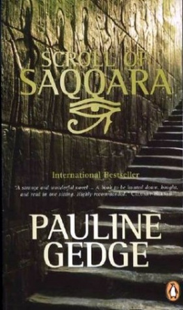 Pauline Gedge Scroll of Saqqara