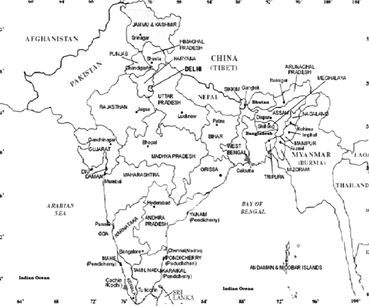 Map 3 Contemporary India Map 4 Early classical China-Qin and Han Map - photo 4