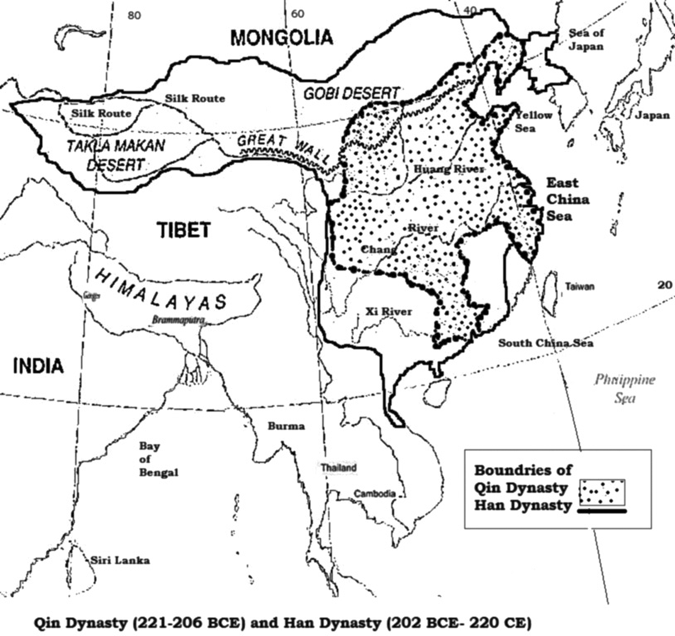 Map 4 Early classical China-Qin and Han Map 5 Late-classical China-Sui and - photo 5