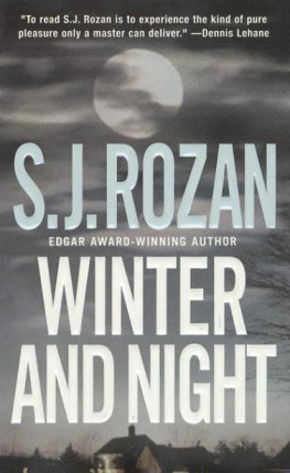 S. J. Rozan Winter and Night