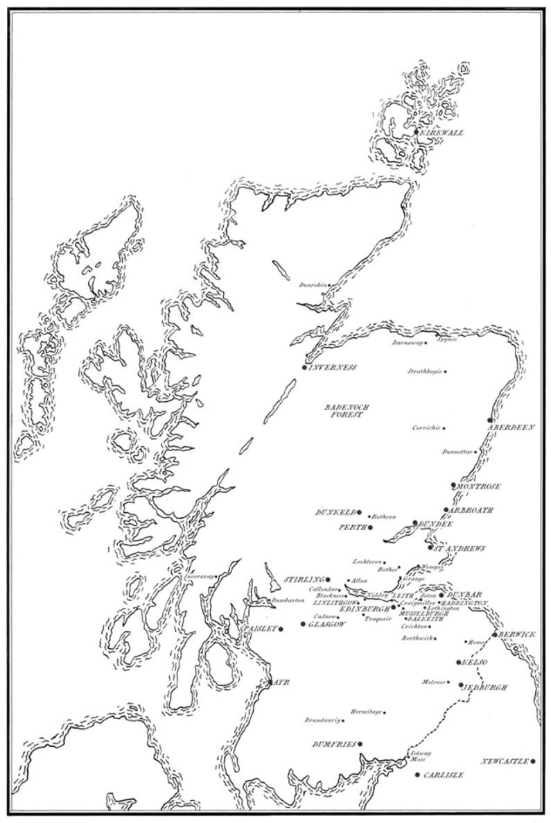 Map of Scotland drawn by David Atkinson Handmade Maps Limited Edinburgh - photo 2