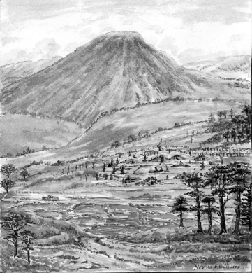 Sketch of Hill 355 from across the valley Little Gibraltar Note the - photo 16