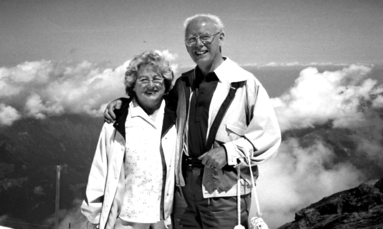 The author and his wife on top of Mount Titlis in Engleberge Switzerland after - photo 5