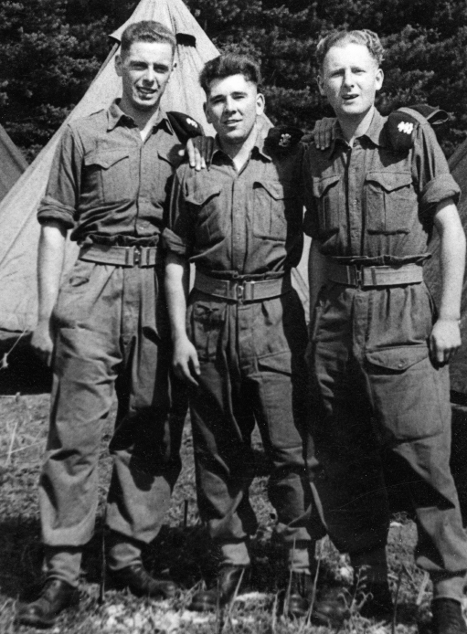 The author Jim Sibeon and Jim Lamacraft in battle training area East Wretham - photo 8