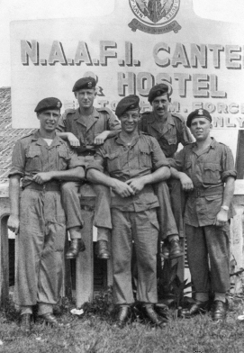 Outside the NAAFI on Colombo October 1951 L to R the author Jim Lamacraft - photo 10