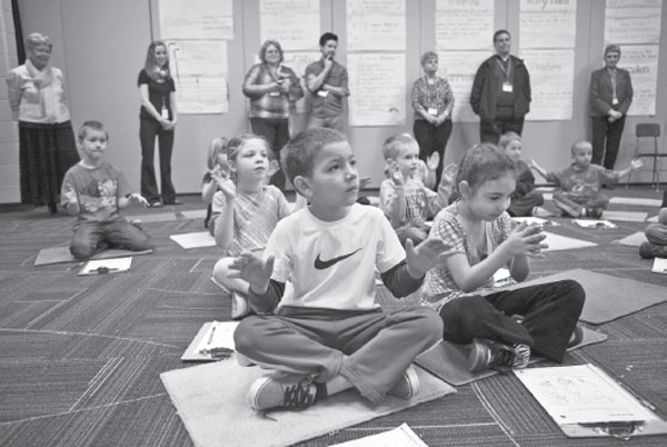 Carter Lake Elementary School first-graders Mason Cortez Trujillo front left - photo 4