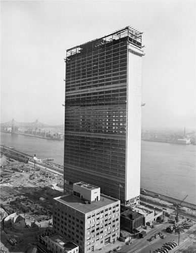 The United Nations Secretariat building under construction in 1949 when - photo 4