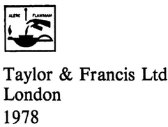 First published 1978 by Taylor Francis Ltd 10-14 Macklin St London WC2B 5NF - photo 2