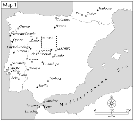 Map 1 Iberia in the Sixteenth Century Courtesy of Dick Gilbreath Gyula Pauer - photo 4