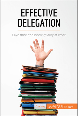 50MINUTES.COM - Effective Delegation