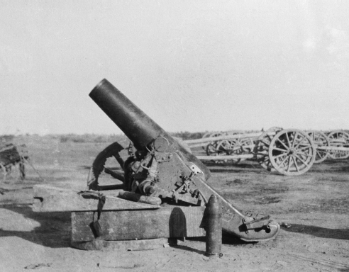 A captured 59-inch Howitzer By kind permission of Central PressGetty Images - photo 18