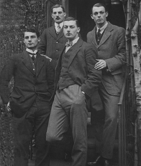 The Spackman brothers L to R Eric Charles Bill Maurice Author Ashar - photo 3