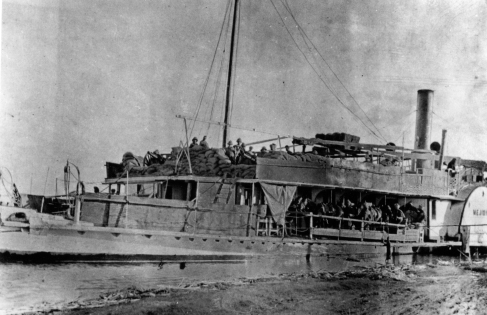 River steamer Mejidieh with 18-pounder gun on top deck By kind permission of - photo 9