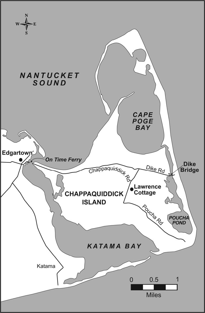 Map of Chappaquiddick Island Mapping Solutions It was to be a fun - photo 4