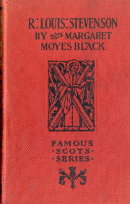 Margaret Moyes Black Robert Louis Stevenson