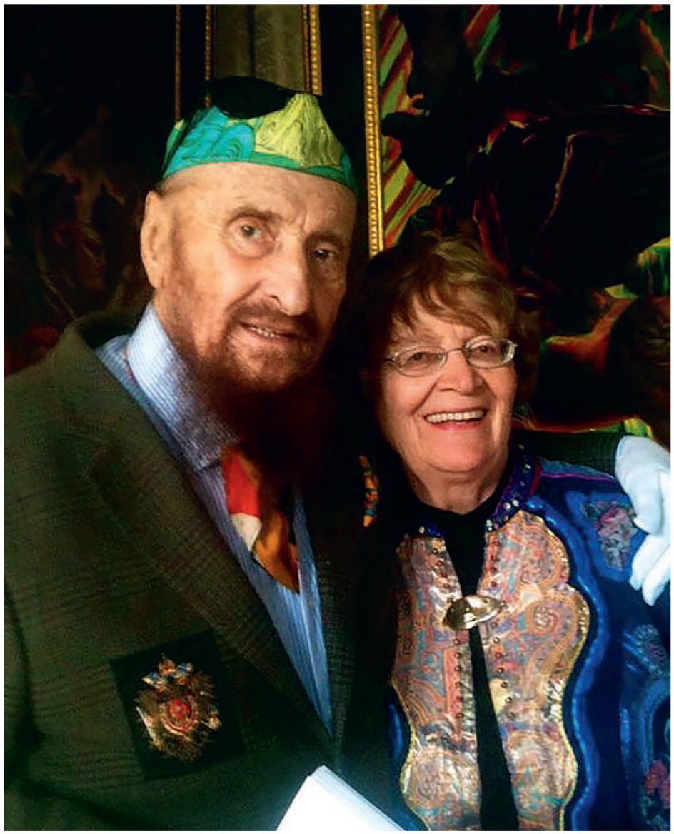 Ernst Fuchs and Brigid Marlin On my last visit to Ernst Fuchs he gave me the - photo 4