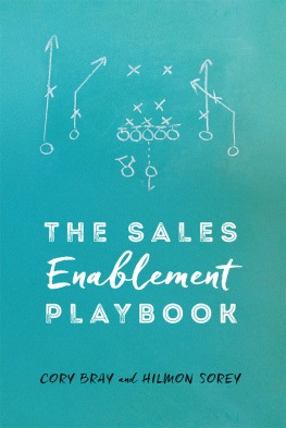 Bray Cory The Sales Enablement Playbook