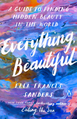 Ella Frances Sanders Everything, Beautiful : A Guide to Finding Hidden Beauty in the World