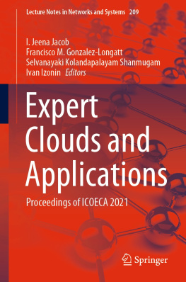 I. Jeena Jacob Expert Clouds and Applications: Proceedings of ICOECA 2021