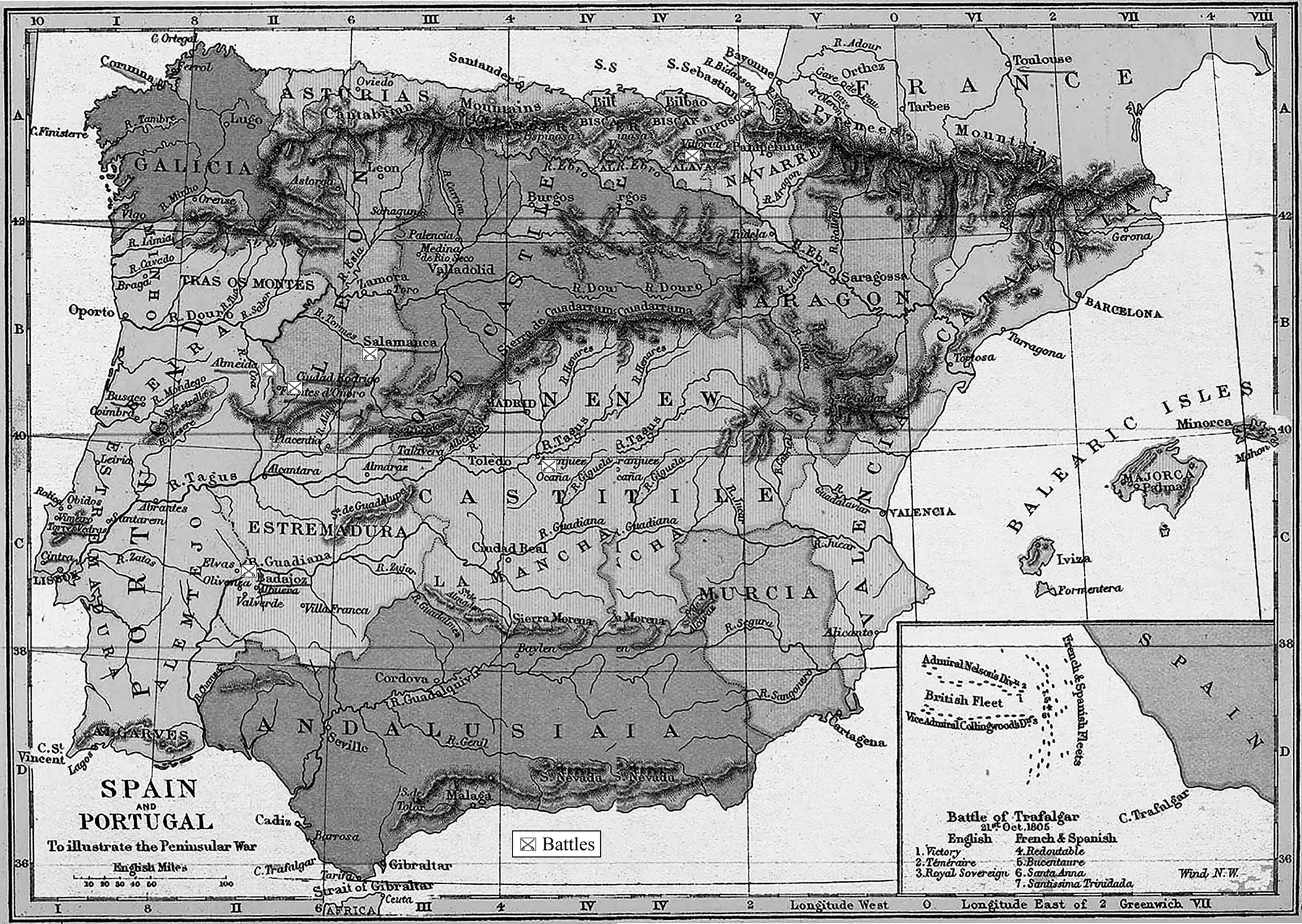 Spain 18111813 Courtesy of The Public Schools Historical Atlas by Charles - photo 10