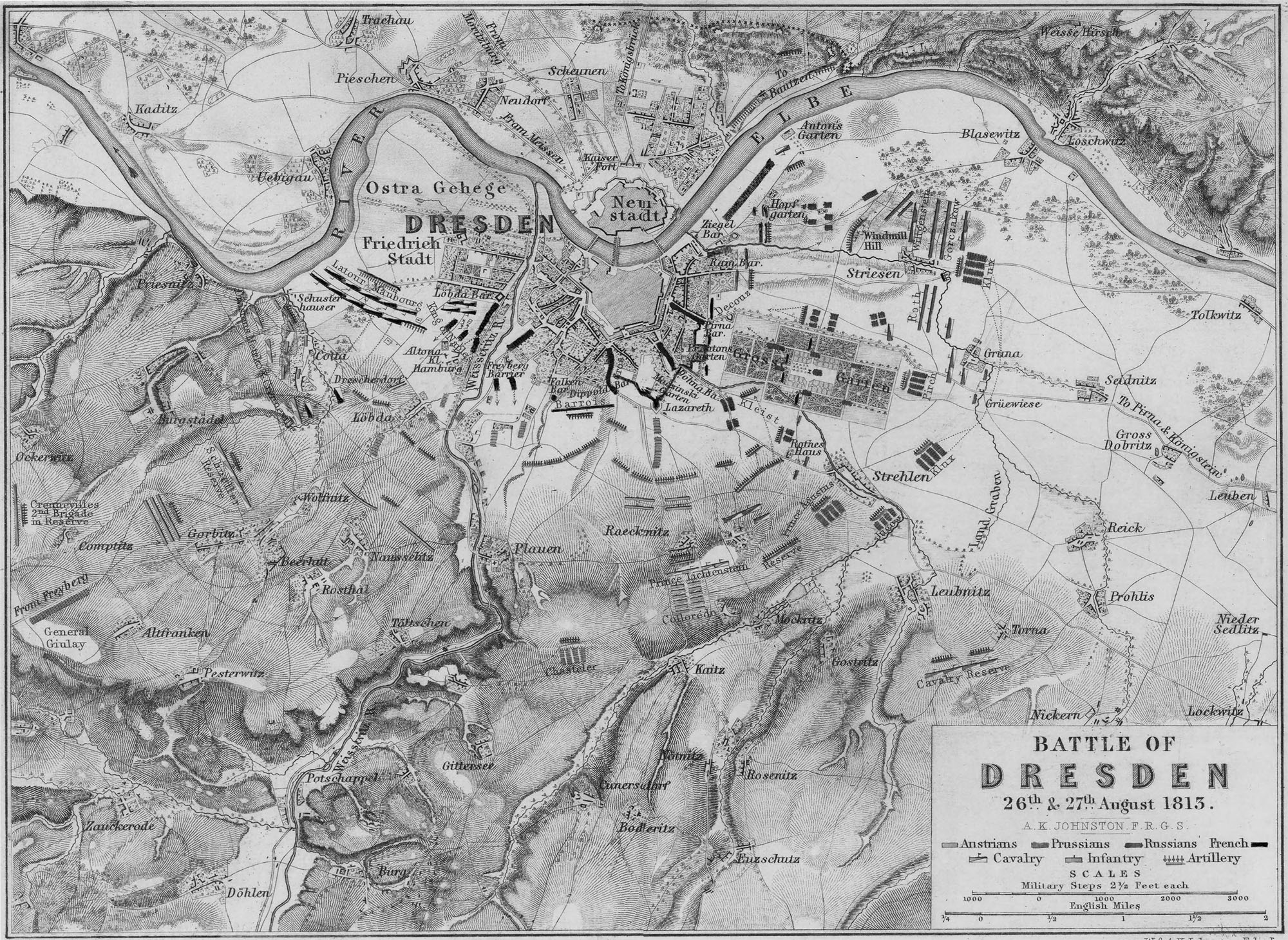 Battle of Dresden Courtesy of the David Rumsey Map Collection David Rumsey - photo 8