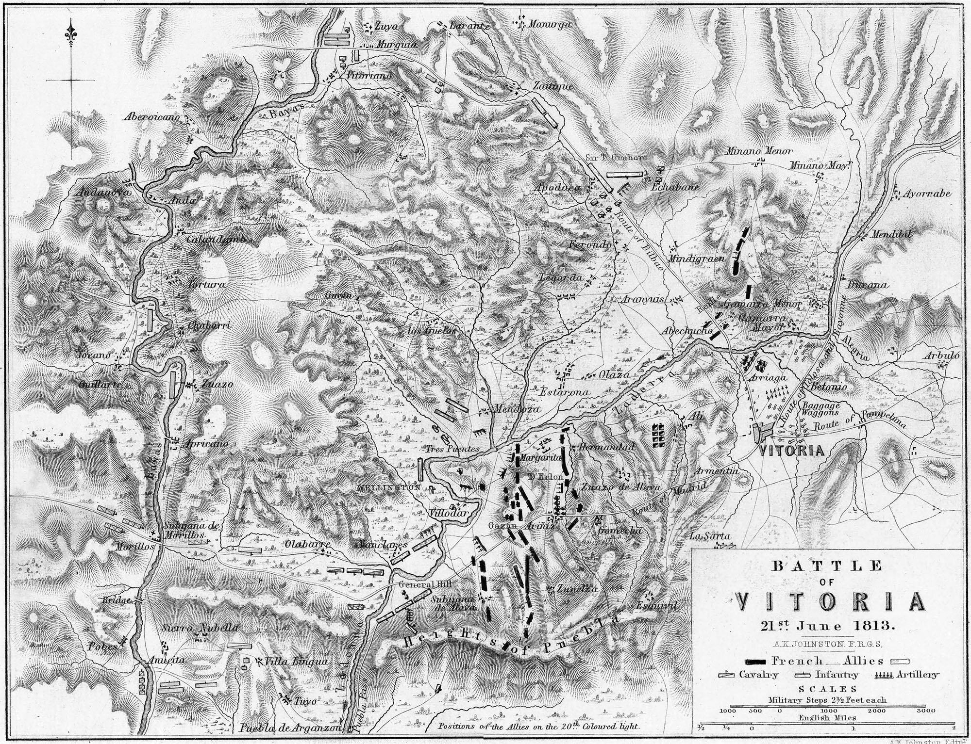 Inset Battle of Vitoria Courtesy of the David Rumsey Map Collection David - photo 11