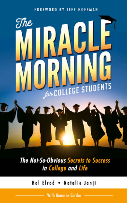 Elrod Hal - The Miracle Morning for College Students