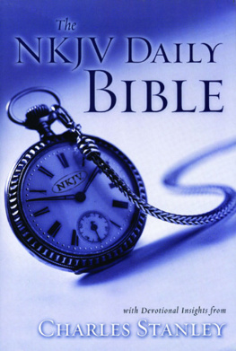 Thomas Nelson The NKJV Daily Bible: Devotional Insights from Charles F. Stanley