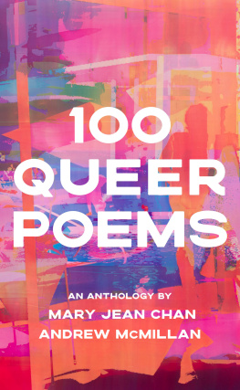 Mary Jean Chan and Andrew McMillan - 100 Queer Poems