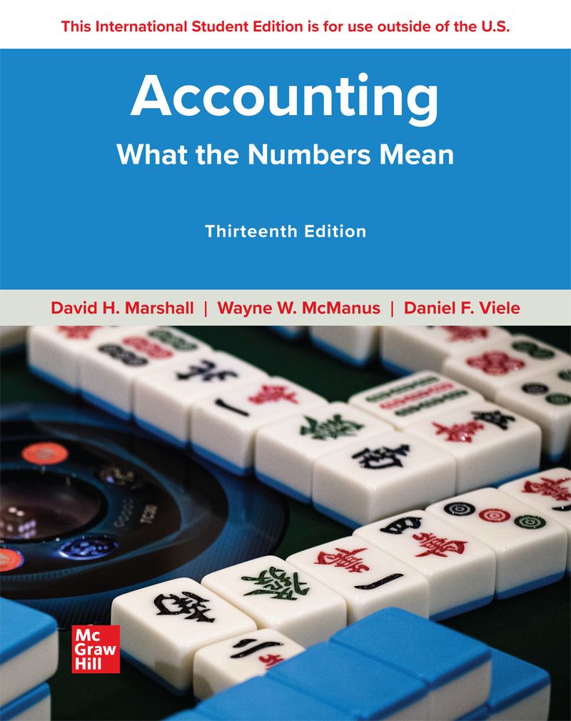 page i Thirteenth Edition Accounting What the Numbers Mean David H Marshall - photo 1