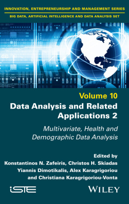 Konstantinos N. Zafeiris (editor) - Data Analysis and Related Applications, Volume 2: Multivariate, Health and Demographic Data Analysis
