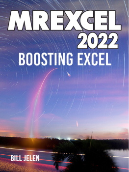 Bill Jelen MrExcel 2022: Boosting Excel