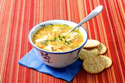 Make this delicious and traditional chicken soup whenever you are feeling under - photo 5