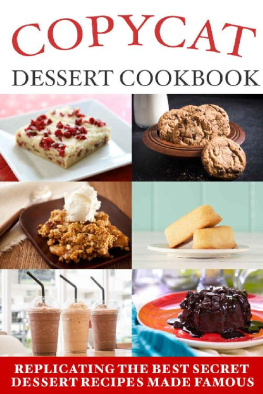Samantha Schwartz - Copycat Dessert Cookbook
