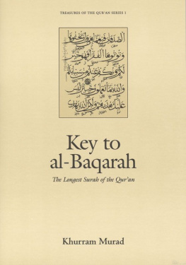 Khurram Murad Key to al-Baqarah