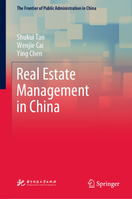 Shukui Tan Real Estate Management in China