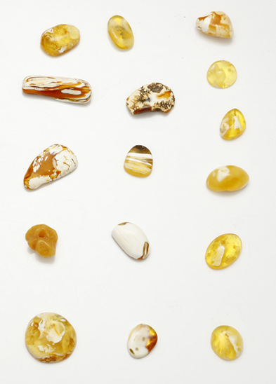 1 Specimens of amber in their myriad colours from a private collection in - photo 4