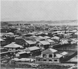 2 Yokohama in 1865 View from the Hundred Steps with Kanagawa in far - photo 5