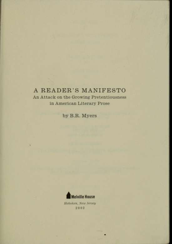 PREFACE xi A READERS MANIFESTO Introduction Evocative Prose 10 Edgy Prose 23 - photo 4