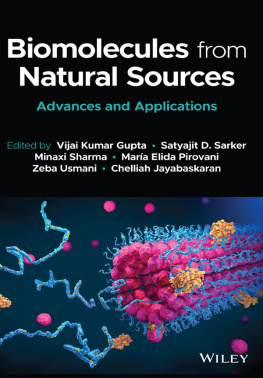 Vijai Kumar Gupta - Biomolecules from Natural Sources: Advances and Applications