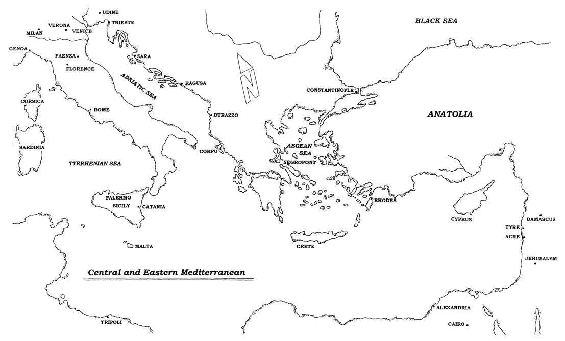 Map of the Adriatic Map of the Veneto Map of the Venetian lagoon - photo 3