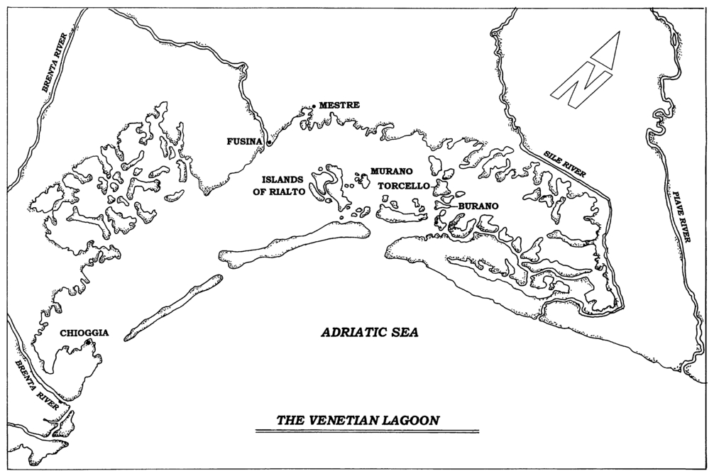 Map of the Venetian lagoon Chapter 1 Introduction Craft The name given to - photo 5