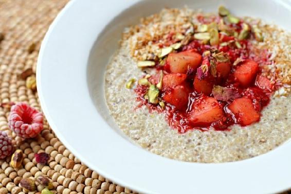 This quinoa based porridge is the base for a delicious and vibrant breakfast - photo 4