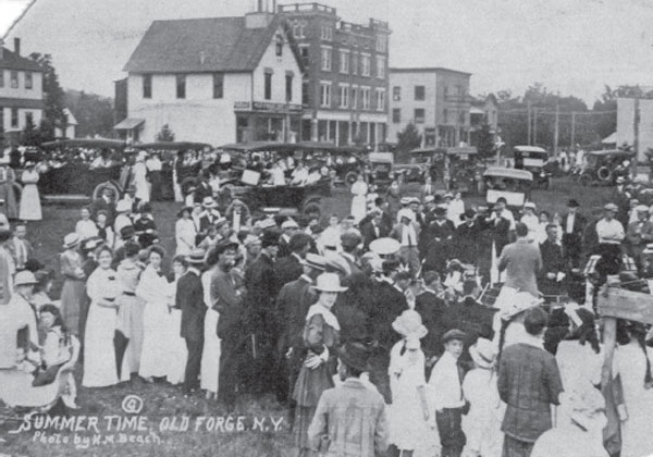 Summertime at historic Old Forge Courtesy Town of Webb Historical Association - photo 4