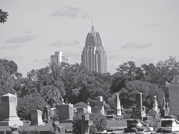 Old meets new Mobiles third cemeteryMagnoliabeneath the states tallest - photo 3