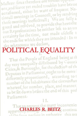 Charles R. Beitz - Political Equality