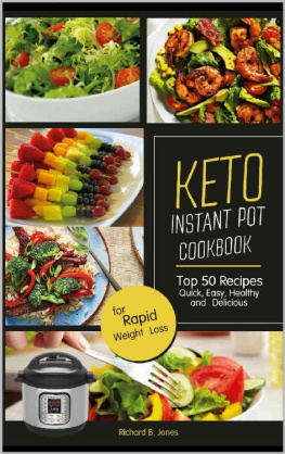 Richard Jones Keto Instant Pot Cookbook